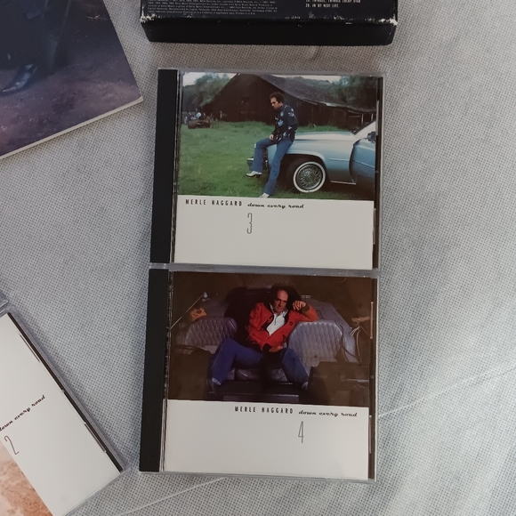 Down Every Road by Merle Haggard 4 CD Boxed Set Complete 1962-1994 With Booklet - Picture 6 of 12